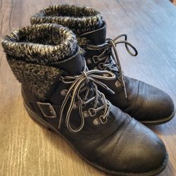 White Mountain Daley Black Boots