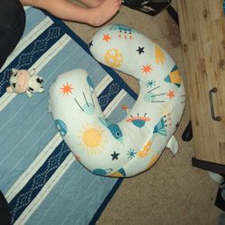 Boy Nursing Pillow  Out Of Space There Print