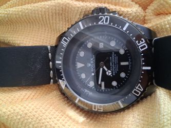 Rol.ex Sea Dweller Stealth all black