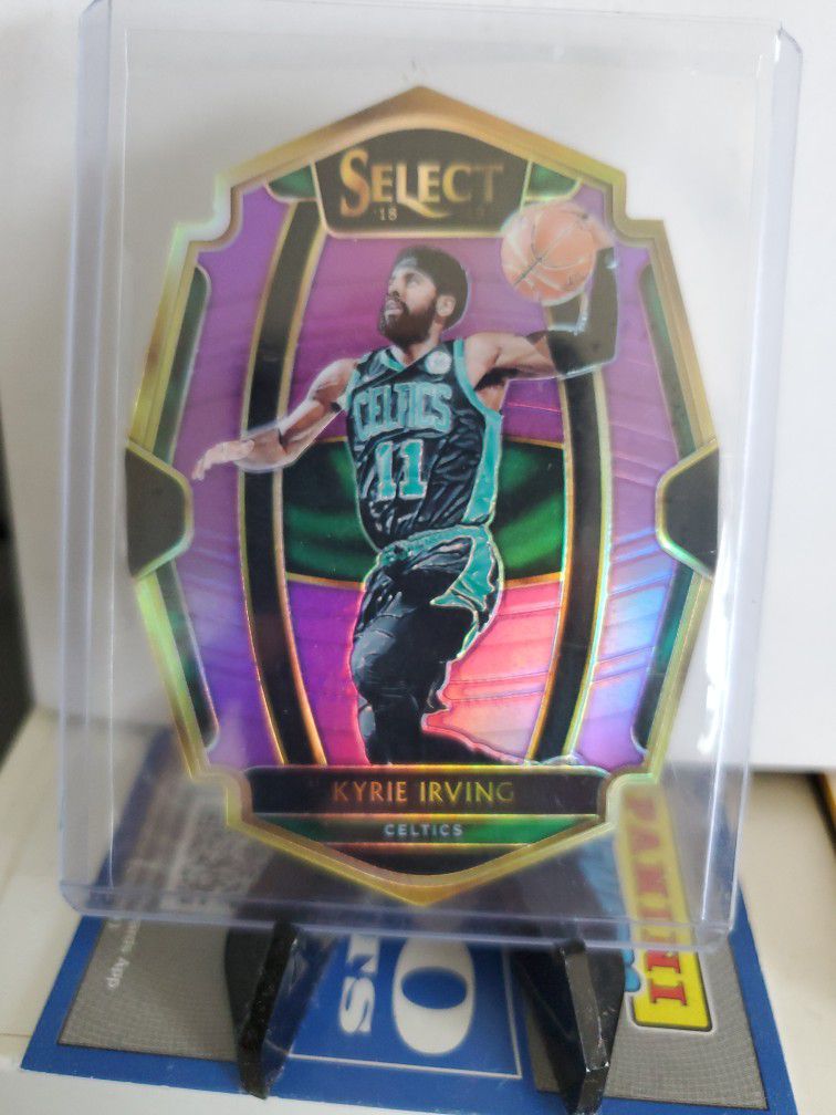 Celtics Kyrie Irving Die-Cut Card
