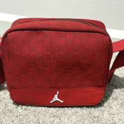 Moving , Cleaning Out Closet Jordan Red Strap Bag