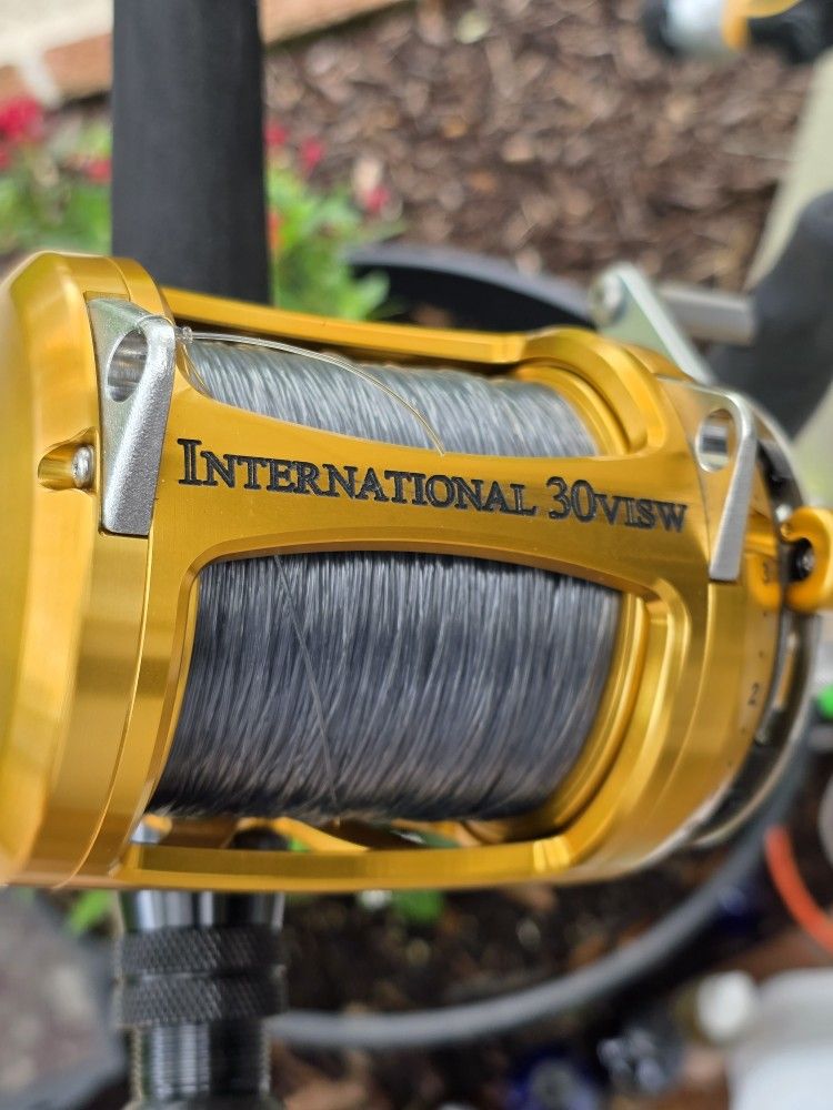 Penn International 30VISW Reel/New Lines/Custom Rod