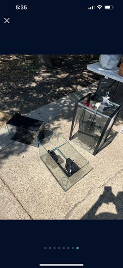 Fish/Reptile Tanks For Sale