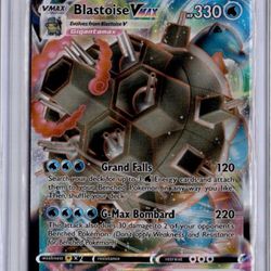 Blastoise VMAX Pokemon Card