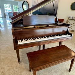 Antique Wurlitzer Baby Grand Piano – $500 