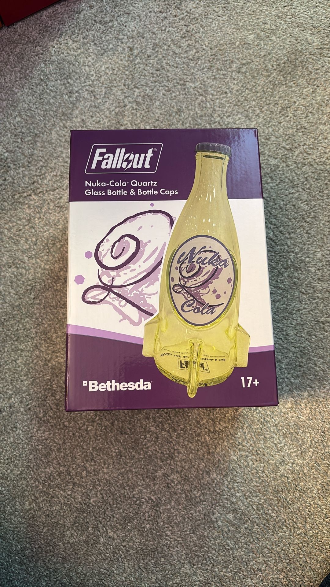 Fallout Nuka Cola Quartz Glass Bottle