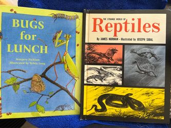 Bugs for Lunch & The Strange World of Reptiles Books