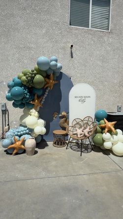 Balloon decoration, garland, backdrops, and more !