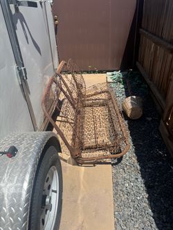 Ford Shoebox split bench front seat