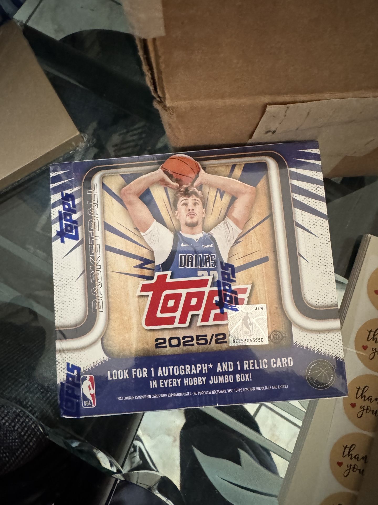 2025 Topps NBA Jumbo Hobby
