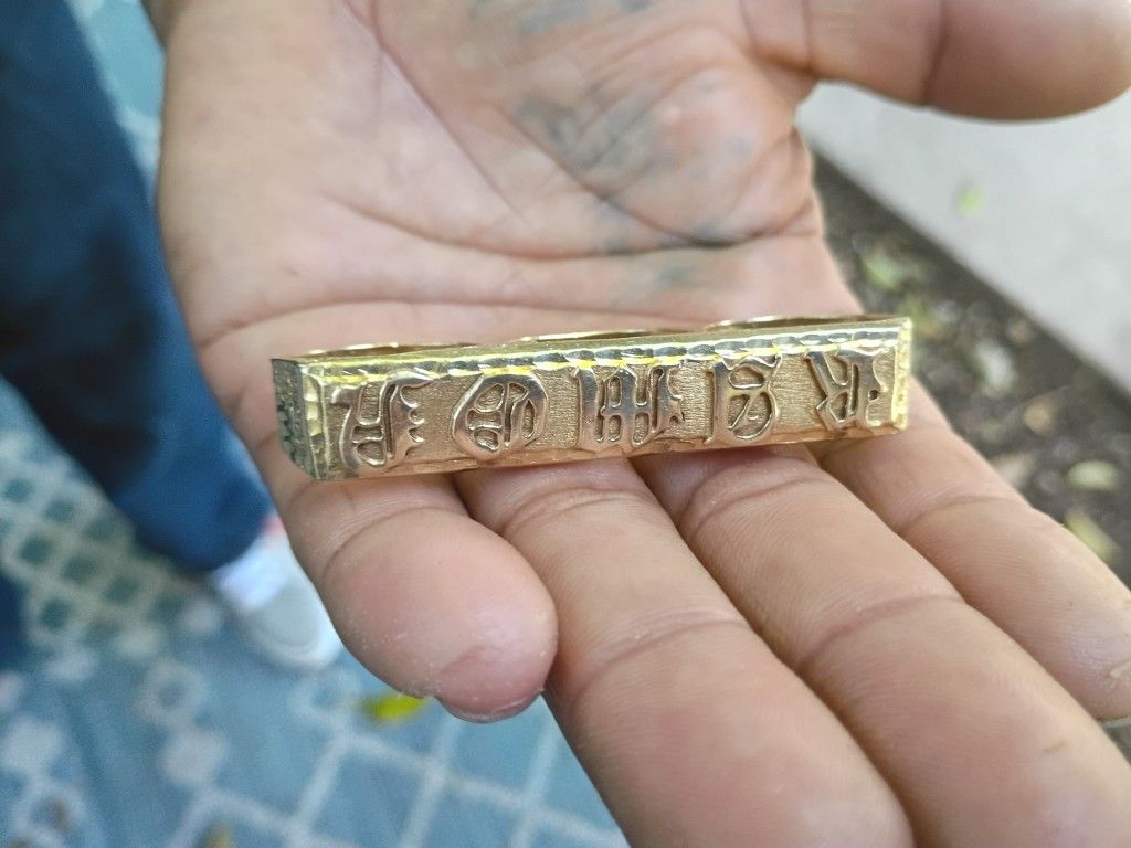 14K Gold Knuckles