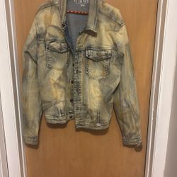Men’s Si tu veux Unique Jean Jacket 2XL 