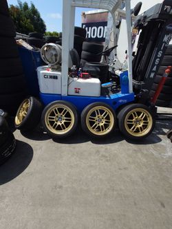 Enkei RPF1 17X8 Gold