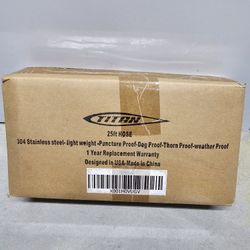 Titan 25 Foot Stainless Steel Hose