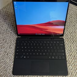 Microsoft Surface Pro X Advanced LTE W/ Accessories 
