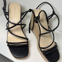 Strappy Platform Wedges - Size 11