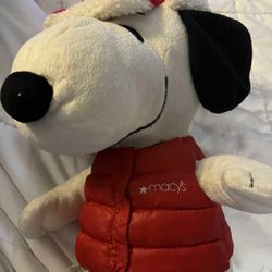 Peanut Plush Macys collectible approx H18.5”W10”