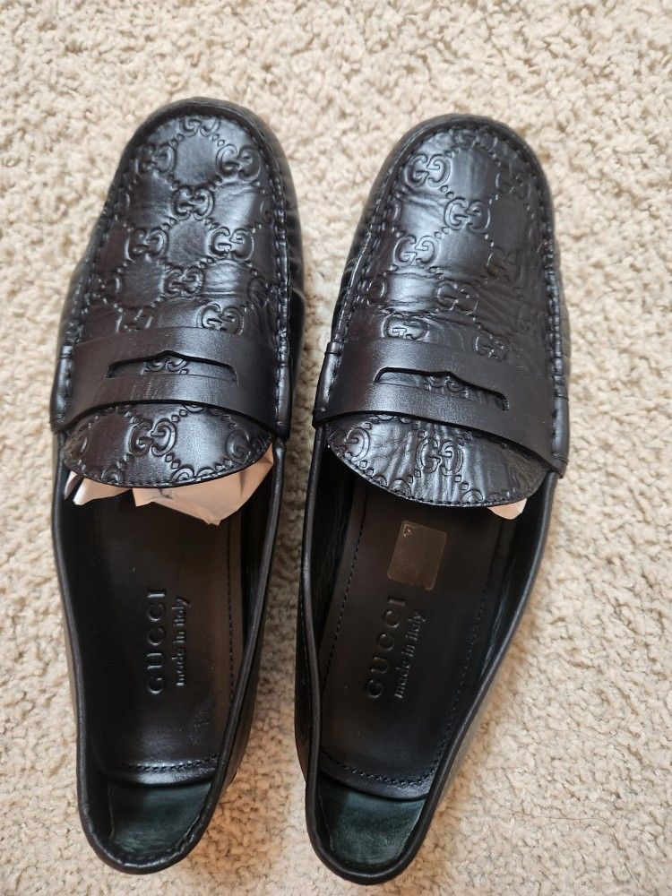 Gucci Loafers Mens 9 Black
