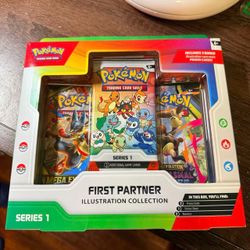 Pokemon First Partner Illustration Series 1