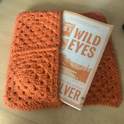 Handmade Crochet Book Sleeve 