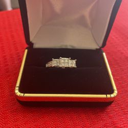 10k Real White Gold, Real Diamond 