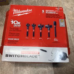 Milwaukee Plumbers Self feed Bits