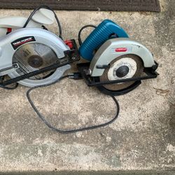 2 Circular Saws Task Force And America Tool Exchange 