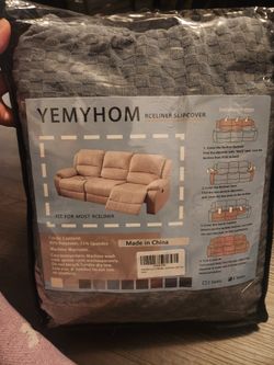 Yemyhom Recliner 3 Seat Slipcover