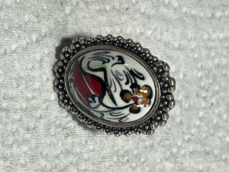 Porcelain floral embroidered Turkish handcrafted special design woman's face