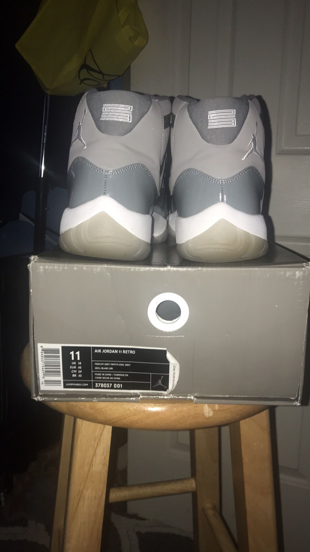 Jordan Cool Grey 11 - Sz 11