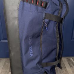 New Ralph Lauren Team USA Large Roller Duffel Bag Suite Case