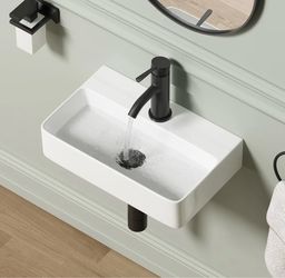Wall-Mount Bathroom Sink