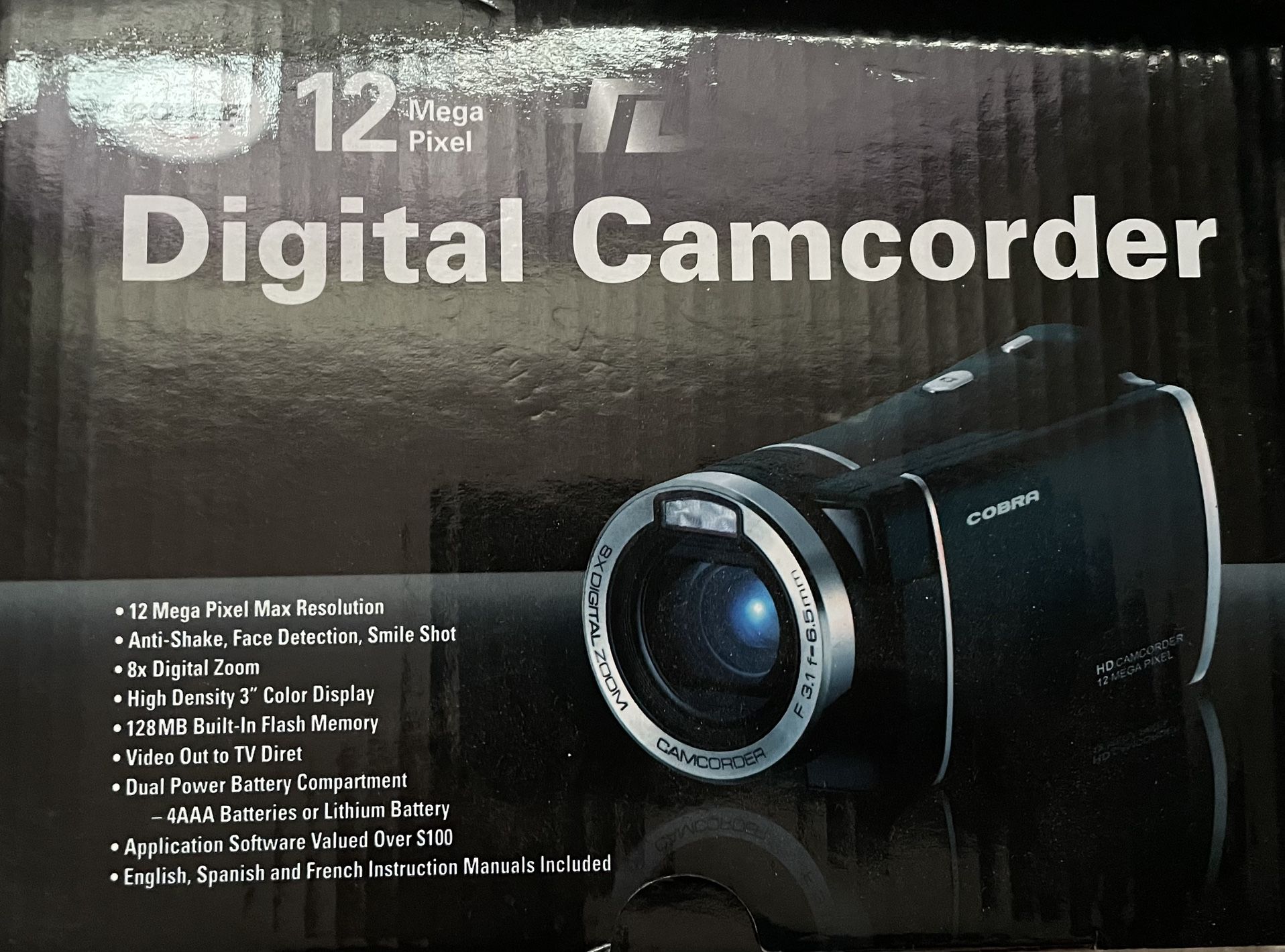 Cobra 12mega Pixel Digital Camcorder