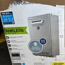 Tankless Gas Water Heater