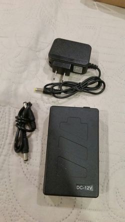 Rechargeable Li-on battery for all devices 12V DC.