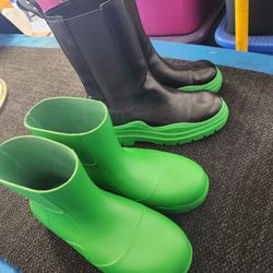 Bottega Veneta Style Boots Size 43 ,these  Are I. Great Shape Almost New Wore Fuew Times