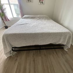 Bed Frame with Mattress - Moving Sale