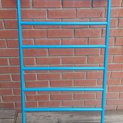 IKEA/PS CHILDRENS HANGIG CLIMBING WALL / HANGER COAT RACK BLUE BNIB 