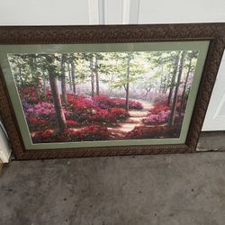 A Walk In The Woods Framed Art
