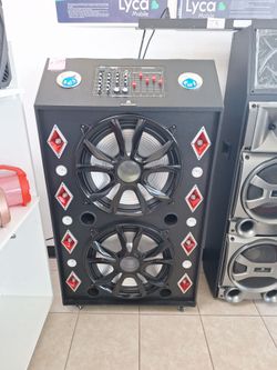 Maxpower Dual Woofer PA Speaker System