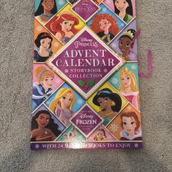 Disney Princess Storybook Christmas Advent Calendar For 