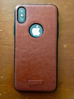 iPhone X Xs XR & Plus Leather Case