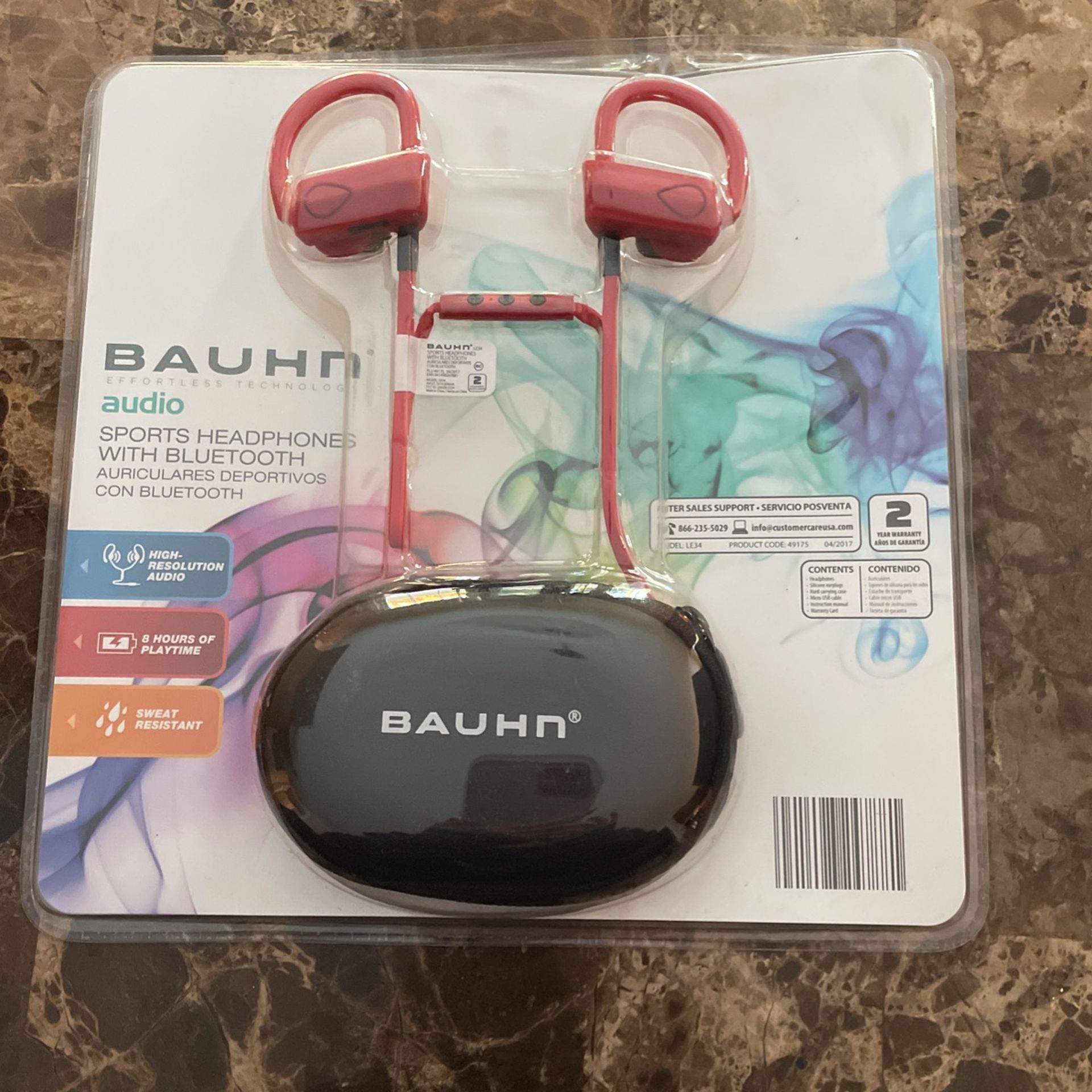 Bauhn Sports Headphones With Bluetooth 