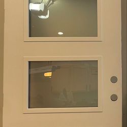 Smooth Fiberglass Door