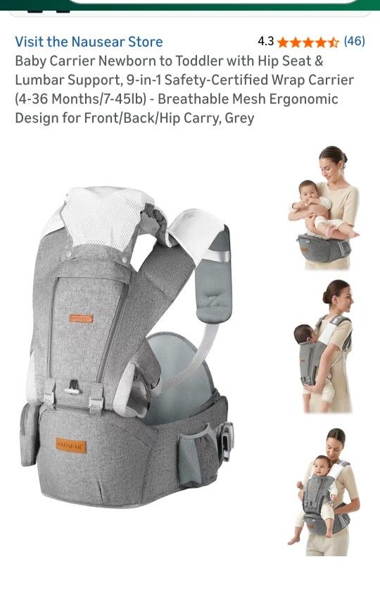 Baby carrying pack**NEW***