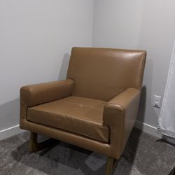 Leather Rocking Chair 
