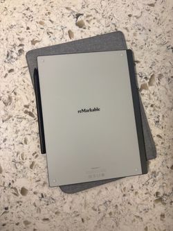Like-New reMarkable 2 set - Tablet, MarkerPlus w/ Eraser, Folio Sleeve
