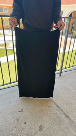 Black skirt size xl