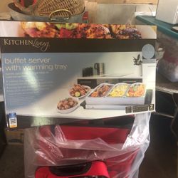 Brand New!  In The Box Large Electric Food Warming Tray