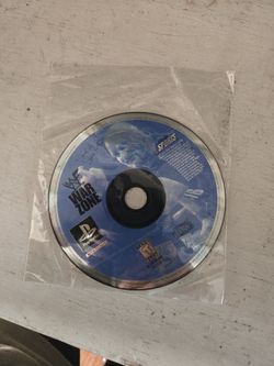 WWF War Zone PlayStation 1 Game Disc